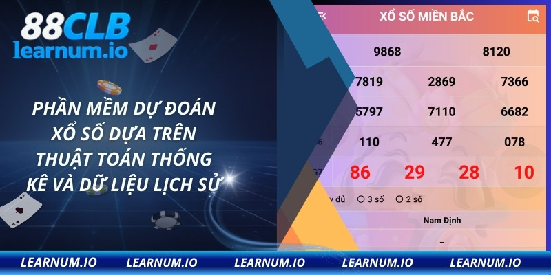 Phần mềm dự đoán xổ số dựa trên thuật toán thống kê và dữ liệu lịch sử